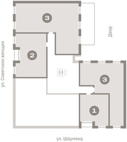 63,2 м², 2-комнатная квартира 13 170 000 ₽ - изображение 2