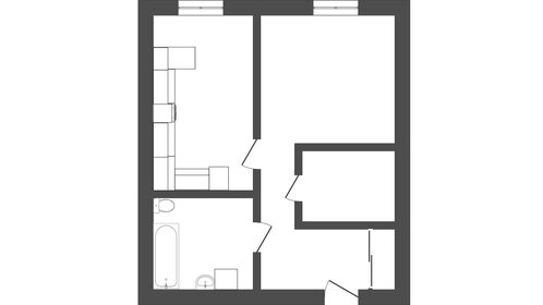 Квартира 19,1 м², студия - изображение 1