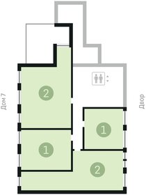 78,5 м², 2-комнатная квартира 11 620 000 ₽ - изображение 9