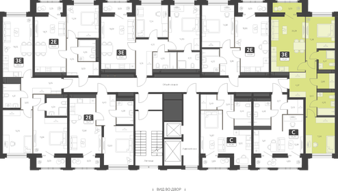 65,8 м², 2-комнатная квартира 9 493 000 ₽ - изображение 25