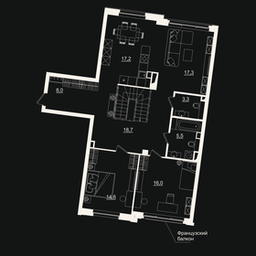 305 м², 5-комнатная квартира 37 989 000 ₽ - изображение 88