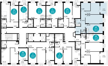 102 м², 3-комнатная квартира 15 750 000 ₽ - изображение 129