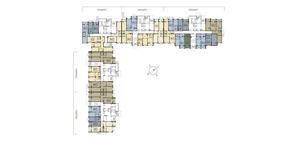 62,3 м², 3-комнатная квартира 4 100 000 ₽ - изображение 144
