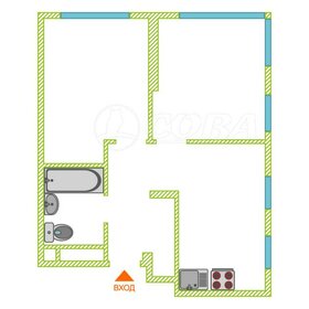 44 м², 2-комнатная квартира 7 150 000 ₽ - изображение 71