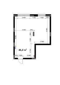 45,2 м², квартира-студия 5 876 000 ₽ - изображение 11