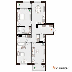 91,1 м², 3-комнатная квартира 17 850 000 ₽ - изображение 23