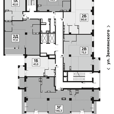 Квартира 84,8 м², 2-комнатная - изображение 3