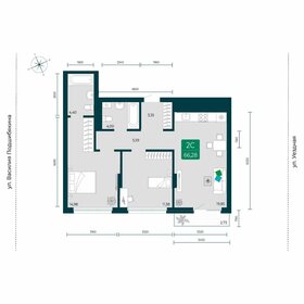 66 м², 2-комнатная квартира 11 000 000 ₽ - изображение 52