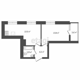 Квартира 38,4 м², 1-комнатная - изображение 3