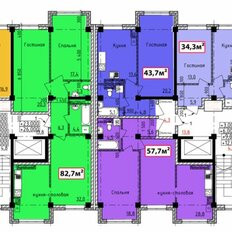 Квартира 57,7 м², 1-комнатная - изображение 5