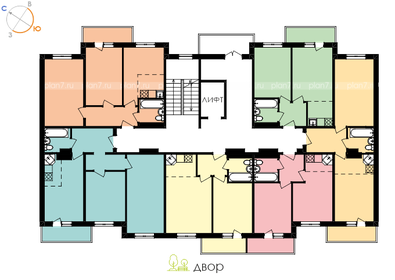 Квартира 60,5 м², 3-комнатная - изображение 2