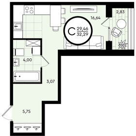 36 м², 2-комнатная квартира 2 450 000 ₽ - изображение 97