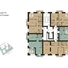 Квартира 37 м², 2-комнатная - изображение 3