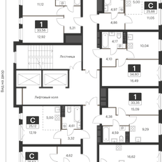 Квартира 32,3 м², 1-комнатная - изображение 2