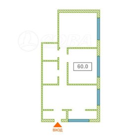 Квартира 60 м², 2-комнатная - изображение 1