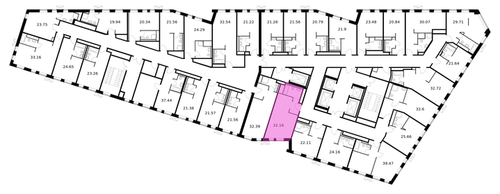 32,2 м², апартаменты-студия 6 244 379 ₽ - изображение 58