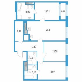 128,5 м², 3-комнатная квартира 31 000 000 ₽ - изображение 60