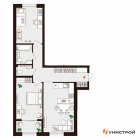 Квартира 66,7 м², 2-комнатная - изображение 1