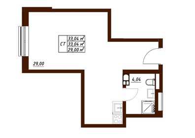 28,2 м², квартира-студия 4 728 000 ₽ - изображение 73