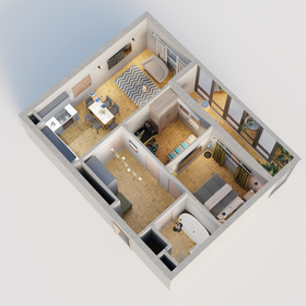 60 м², 2-комнатная квартира 24 900 000 ₽ - изображение 7