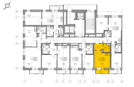 Квартира 25,1 м², студия - изображение 2