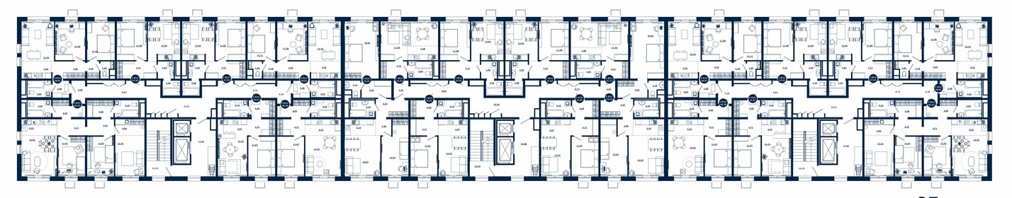 40 м², 1-комнатная квартира 5 200 000 ₽ - изображение 79