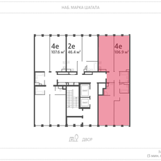 Квартира 107 м², 3-комнатная - изображение 2