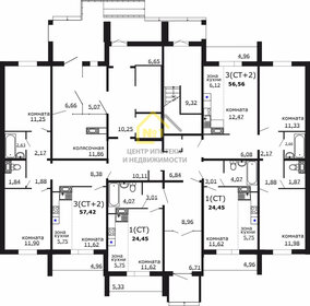 Квартира 59,3 м², 2-комнатная - изображение 3