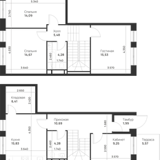 Квартира 108 м², 4-комнатная - изображение 2