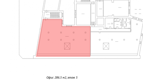 286,5 м², офис - изображение 5