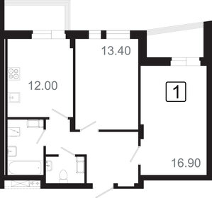 59,2 м², 2-комнатная квартира 5 200 000 ₽ - изображение 74