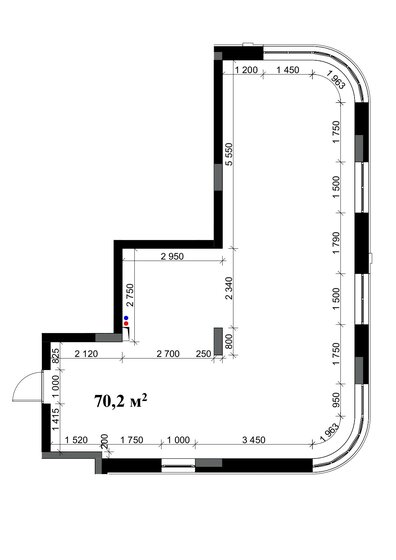 70,2 м², квартира-студия 8 424 000 ₽ - изображение 1