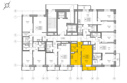 Квартира 32,8 м², 1-комнатная - изображение 2