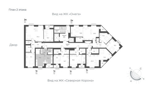 38 м², квартира-студия 5 170 000 ₽ - изображение 17