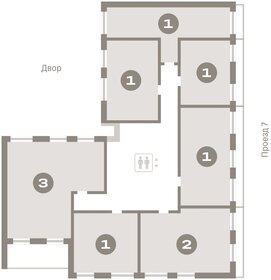 39,9 м², 1-комнатная квартира 5 150 000 ₽ - изображение 62