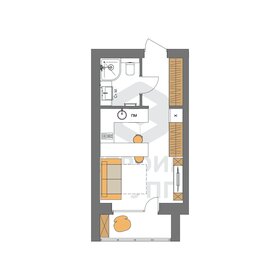 17,6 м², квартира-студия 1 726 600 ₽ - изображение 66