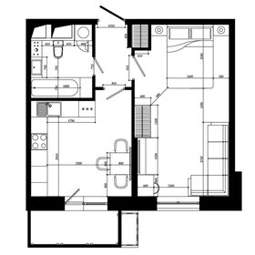 40,5 м², 1-комнатная квартира 9 600 000 ₽ - изображение 40