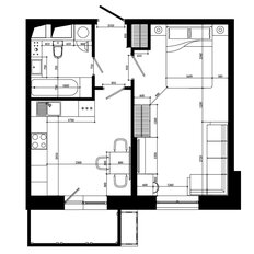 Квартира 46,8 м², 1-комнатная - изображение 2