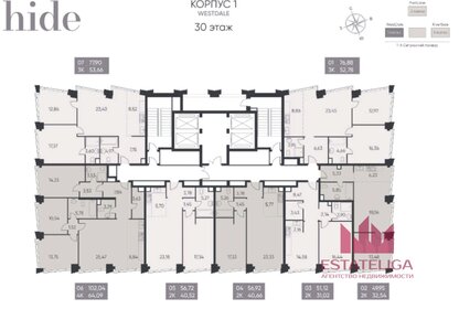 Квартира 102 м², 3-комнатная - изображение 2