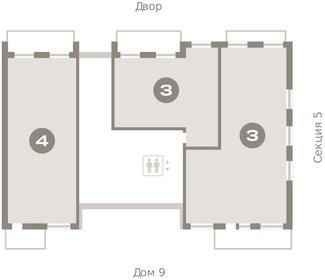 186,6 м², 3-комнатная квартира 25 680 000 ₽ - изображение 9