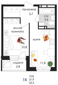 Купить квартиру в многоэтажном доме на улице Зорге в Москве - изображение 38