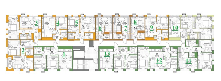 50,1 м², 2-комнатная квартира 4 510 800 ₽ - изображение 8
