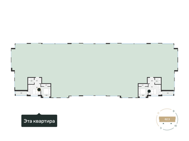 31,4 м², 1-комнатная квартира 4 300 000 ₽ - изображение 22