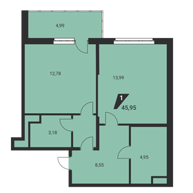 47,6 м², 2-комнатная квартира 5 300 000 ₽ - изображение 68