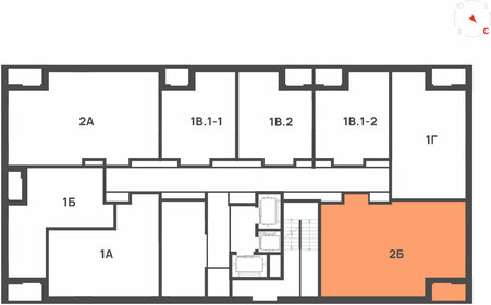 Квартира 83,6 м², 2-комнатная - изображение 2