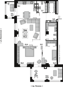 123 м², 3-комнатная квартира 15 000 000 ₽ - изображение 57