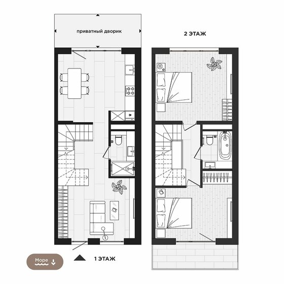 70 м², 3-комнатная квартира 16 699 000 ₽ - изображение 66