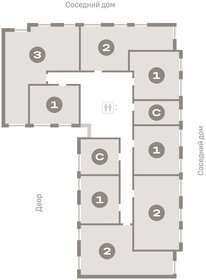 56,4 м², 2-комнатная квартира 8 590 000 ₽ - изображение 15