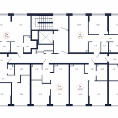 Квартира 67,1 м², 2-комнатная - изображение 4