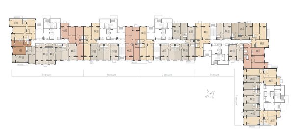 47,4 м², 2-комнатная квартира 3 800 000 ₽ - изображение 67